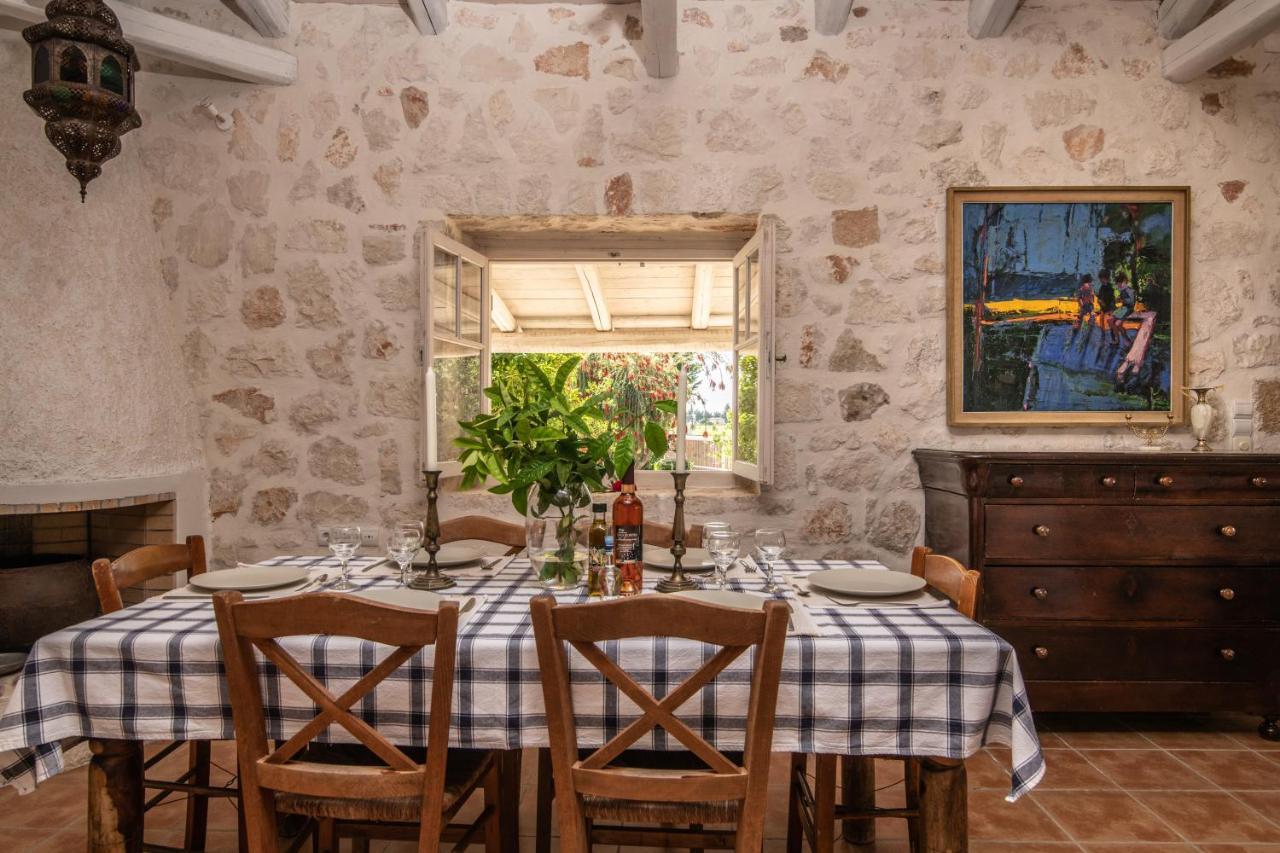 Villa In Pietra Kalamaras Makhairádhon Buitenkant foto